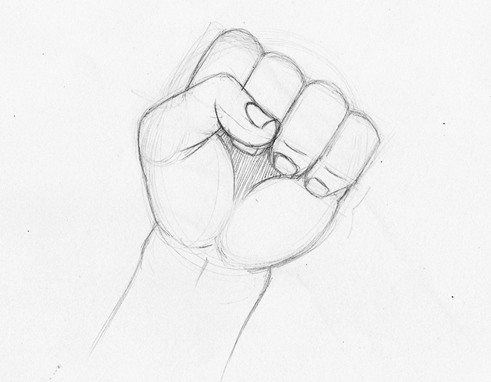 Dica de desenho - Como desenhar Mãos (fechadas) - Instinto Mangaka