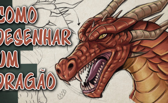 como desenhar um dragão passo a passo - Instinto Mangaka