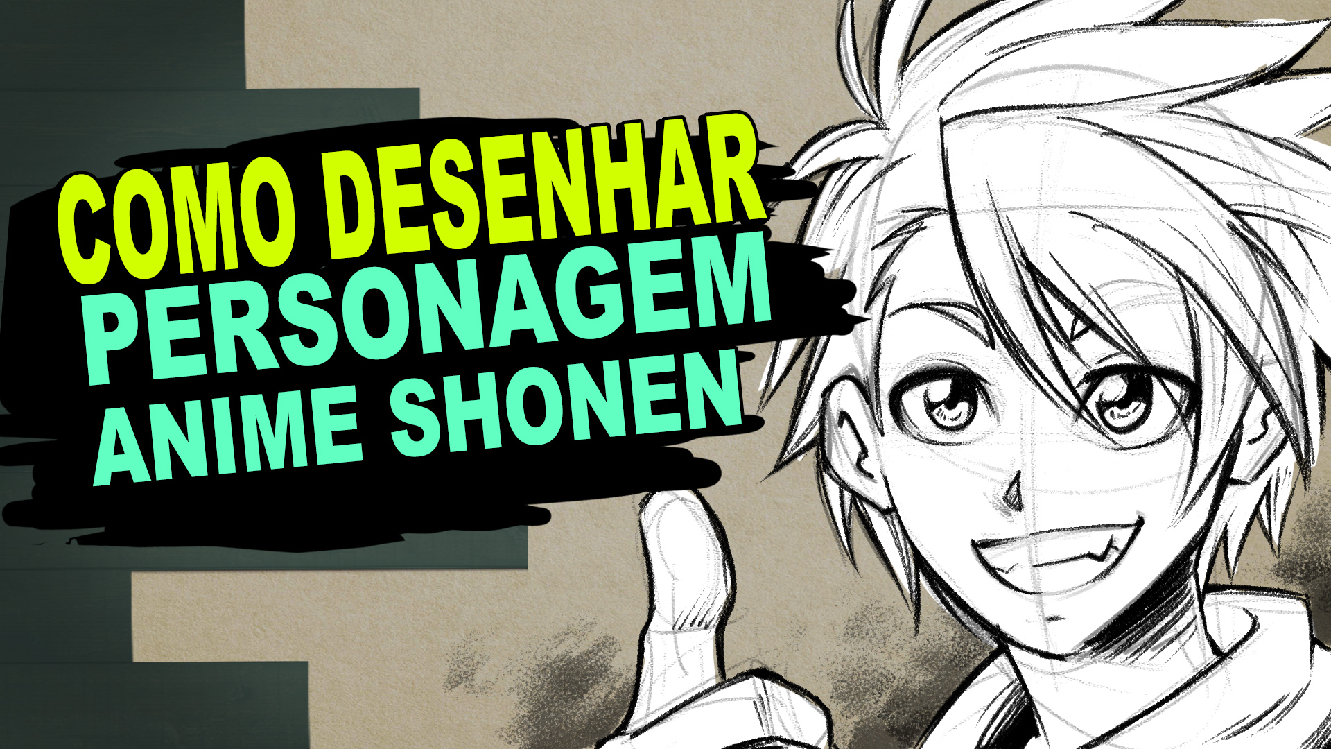 VÍDEO] Ensina a desenhar seus personagens favoritos de anime sem